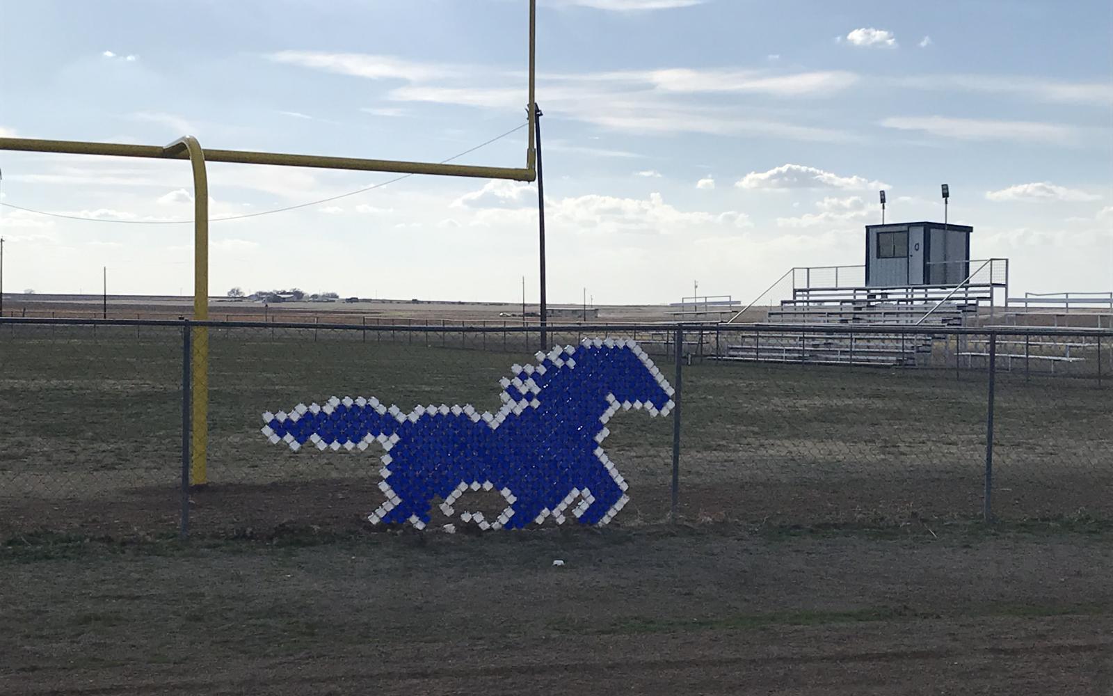 Olfen High School's football stadium