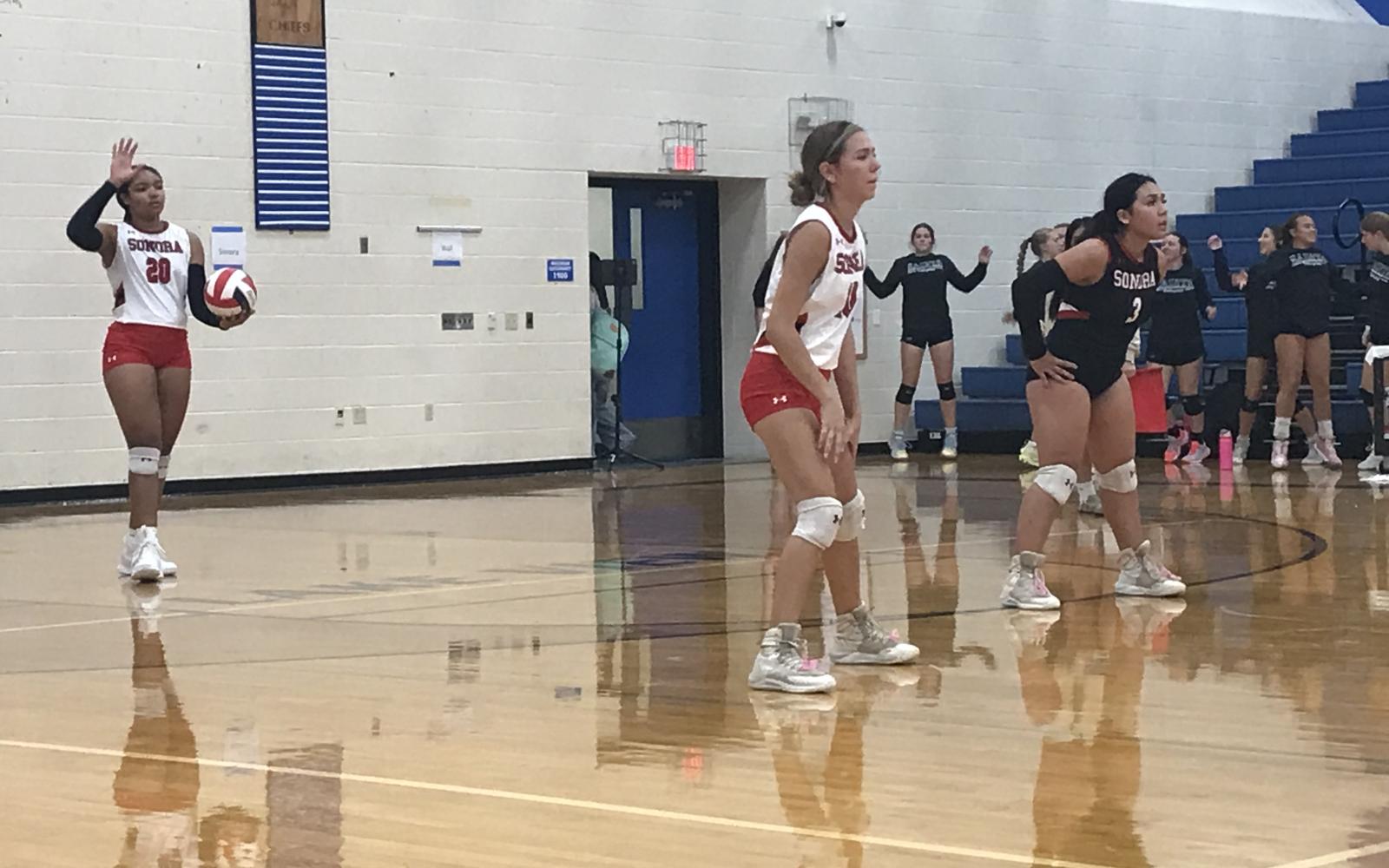 In a match that was competitive from start to finish, Wall survived for a 25-21, 24-26, 25-21 win over Sonora on Friday at the Nita Vannoy Memorial Volleyball Tournament.