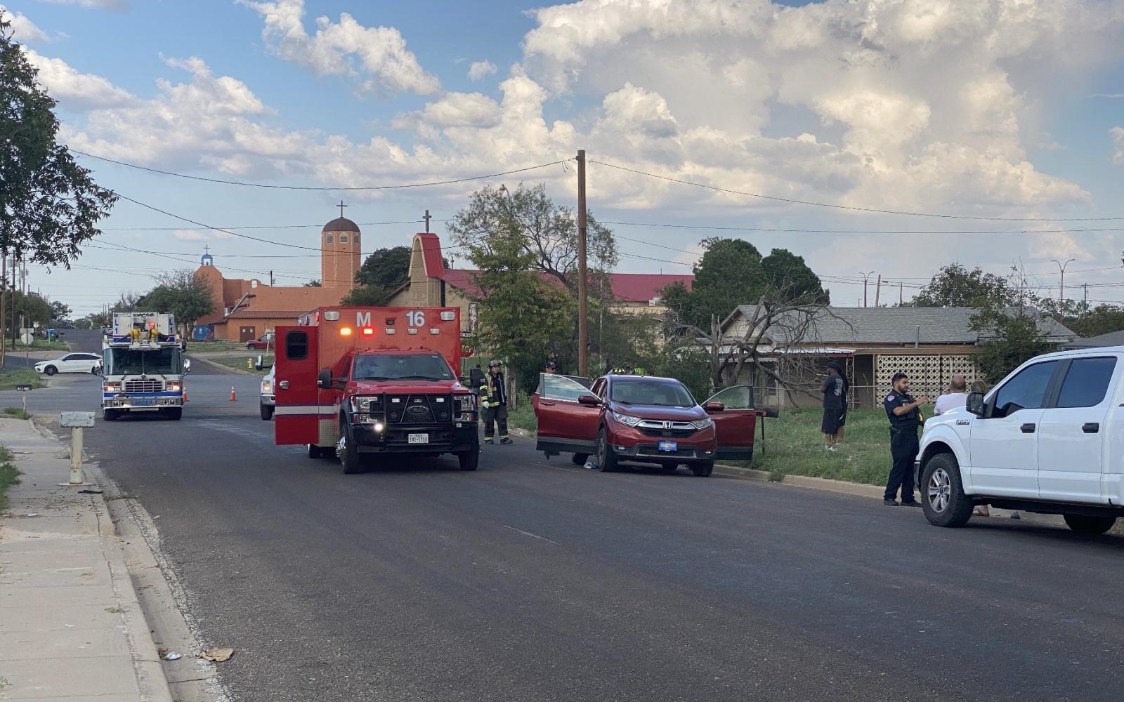 Crash at North Bryant & West 17th Street