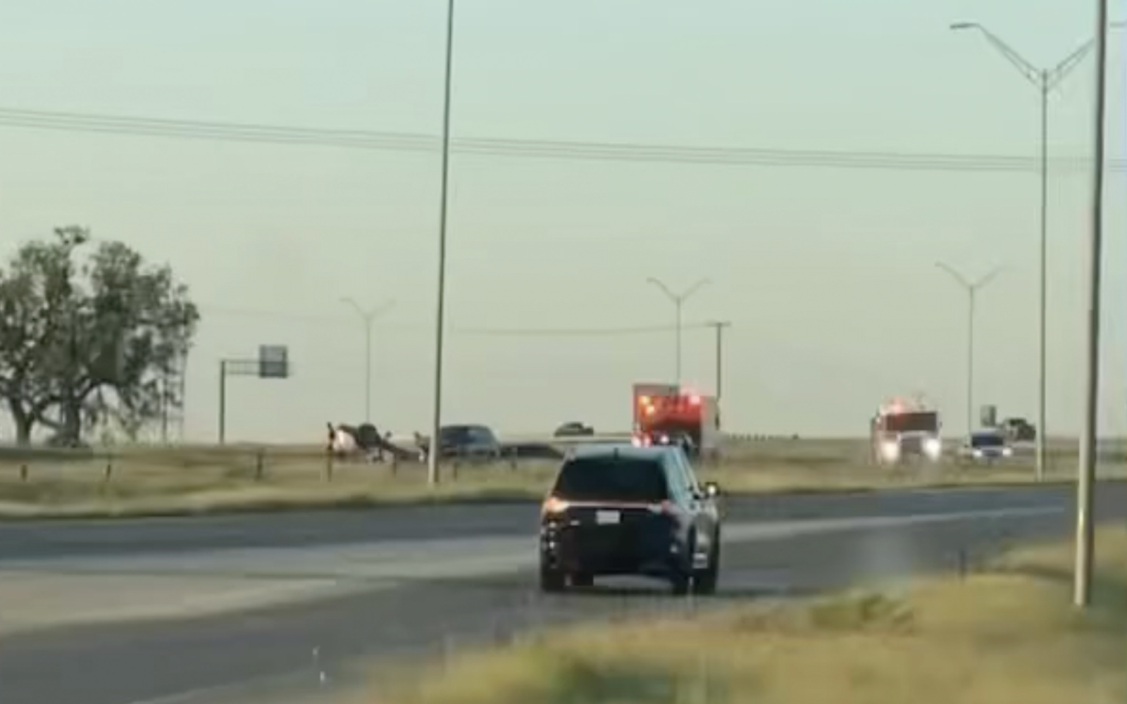 Multiple People Injured in Houston Harte Rollover Crash