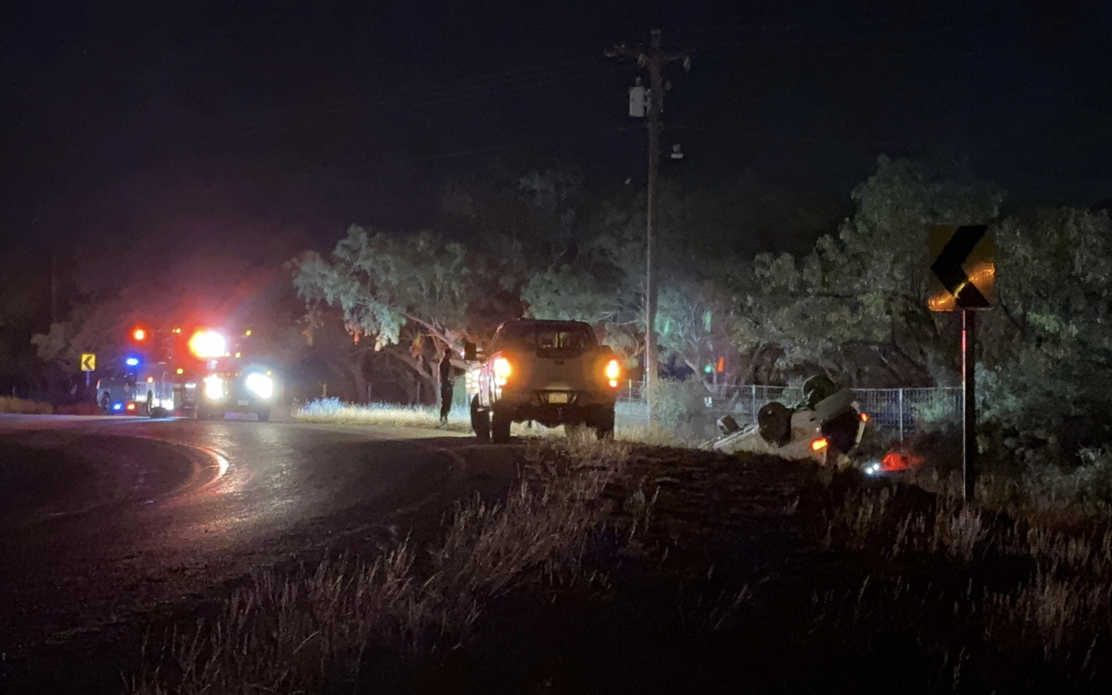 Rollover Crash on Arden Road