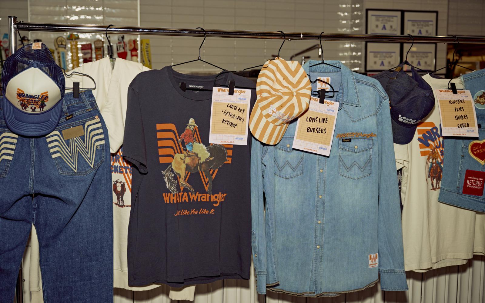 With the full 24-piece collection for both men & women on display at the event, these two legendary “W’s” have come together to serve up a collaboration of hot and fresh denim jackets, vests, jeans, graphic tees and fun ballcaps.