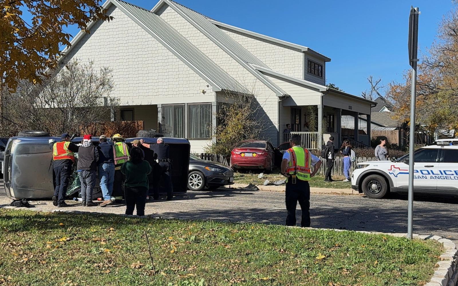 Rollover crash on Dec 19, 2024.