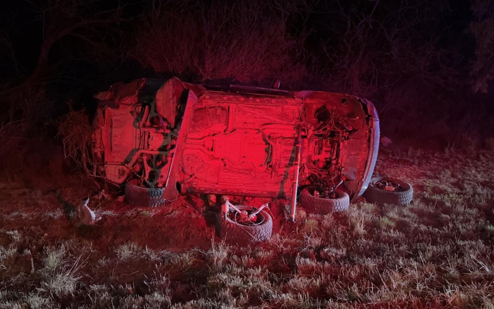 SAN ANGELO, TX — On US 67 southwest of San Angelo, a couple in a Jeep experienced quite a scare. 
