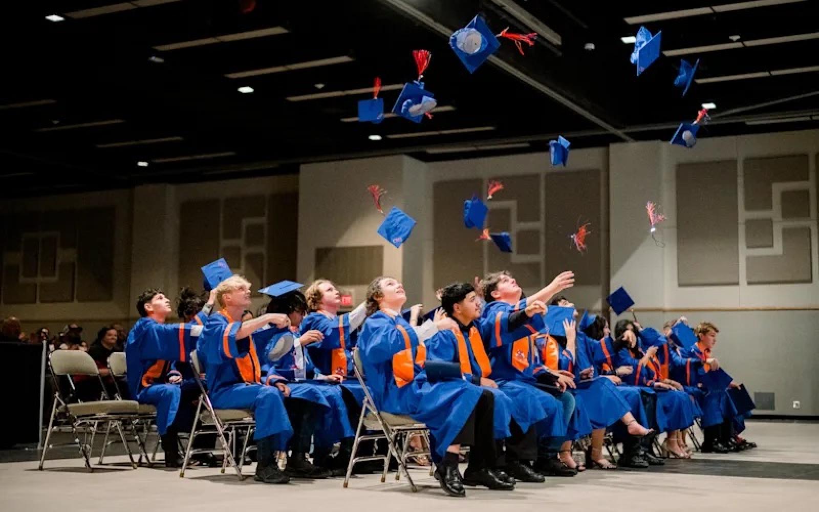 Thirty-six students from Central and Lake View high schools celebrated their graduation at the San Angelo ISD PAYS Fall Commencement Ceremony on Dec. 19.