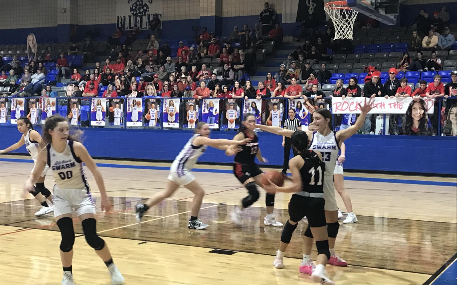 The Irion County girls basketball team defeated Aspermont 60-30, on Monday, Feb. 17, 2025, in the regional semifinals.
