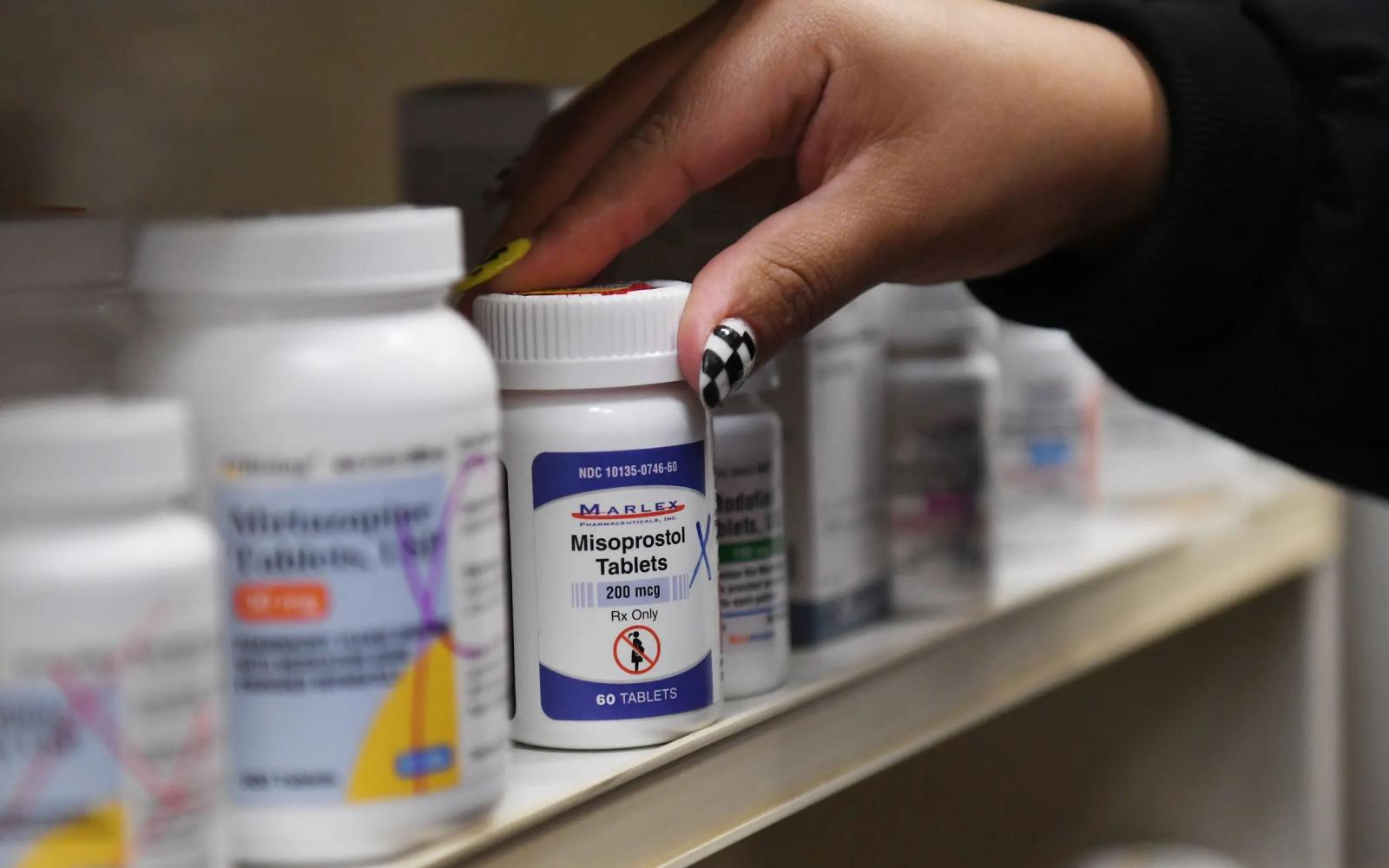 Misoprostol, a pill commonly used for abortions as well as to treat miscarriages and some autoimmune disorders, on the shelf at Parker Road Drug Store in Greenville, S.C., on June 13, 2024. Credit: McKenzie Lange/The Greenville News via REUTERS