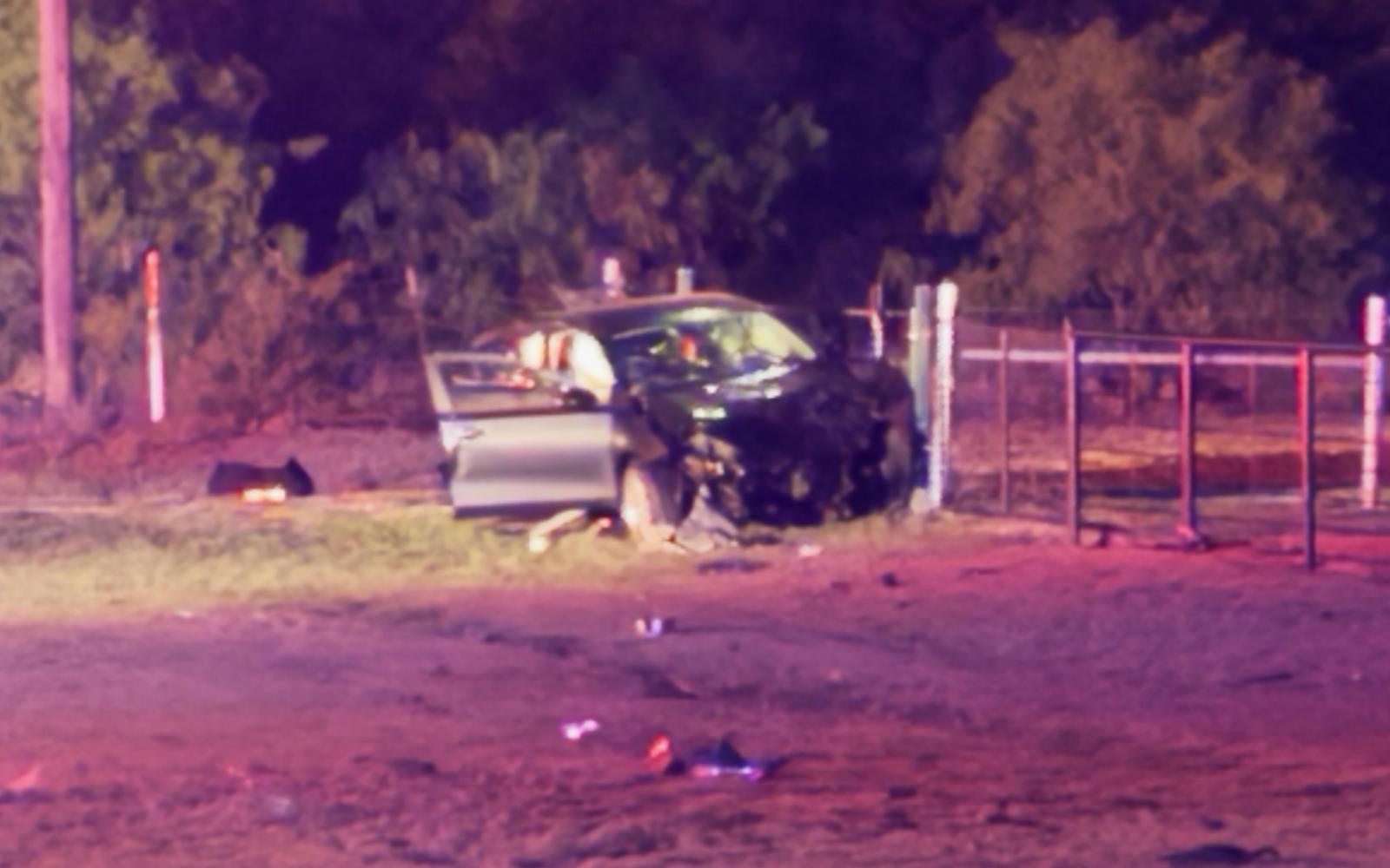 "Jesus Saves" crash in Carlsbad on Apr 11, 2025 at 11 p.m.