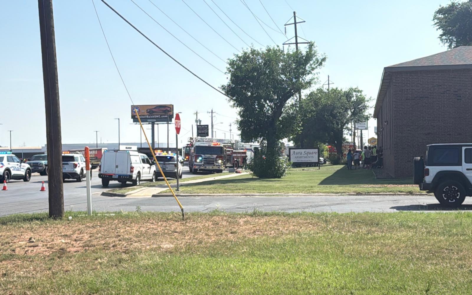 Apartment Erupts in Flames