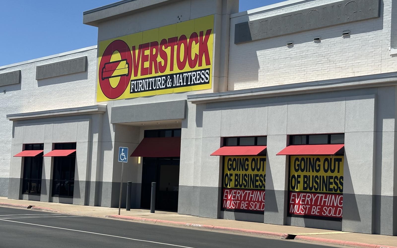 Overstock Furniture and Mattress is going out of business in San Angelo
