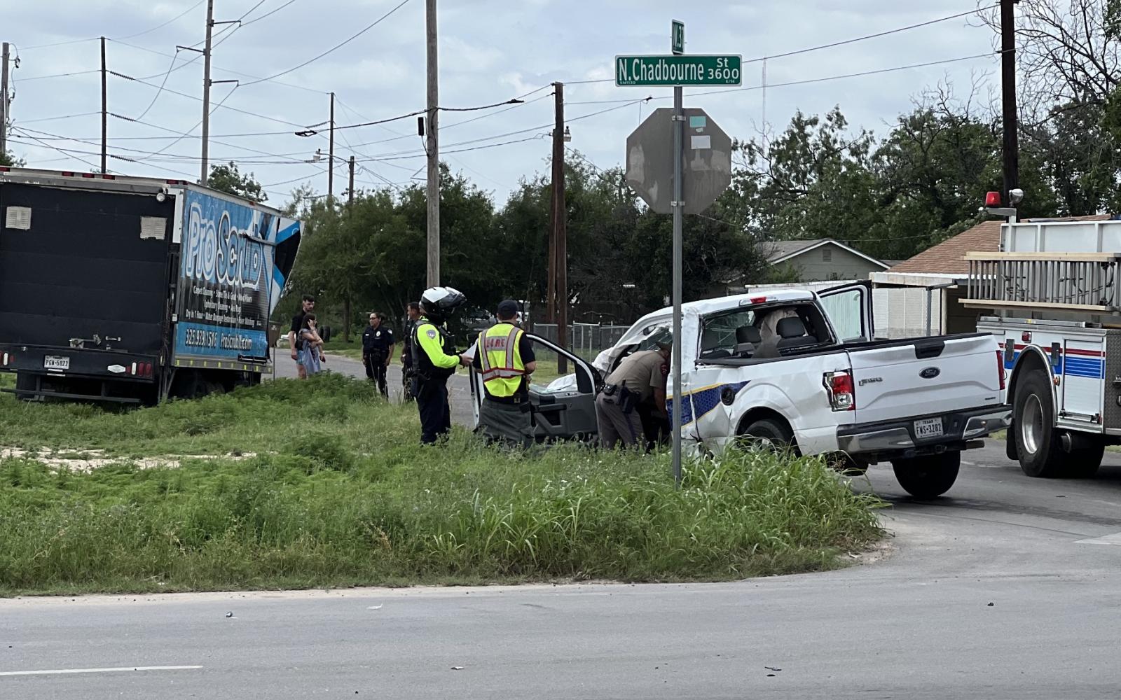 Crash at 37th St and Chadbourne St on July 11, 2025