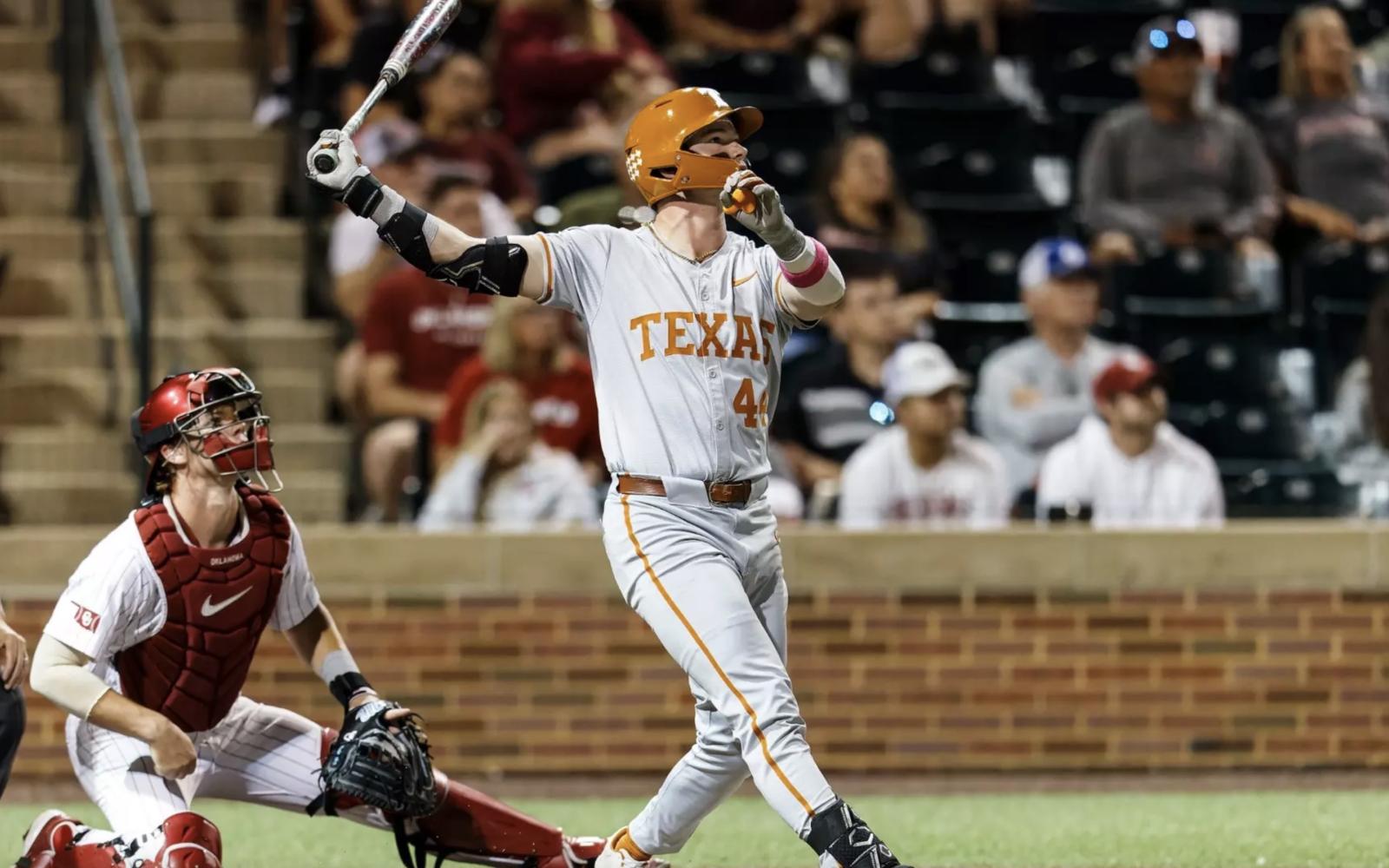 University of Texas junior Max Belyeu was selected in the Competitive Balance Round B (No. 74 overall) by the Colorado Rockies