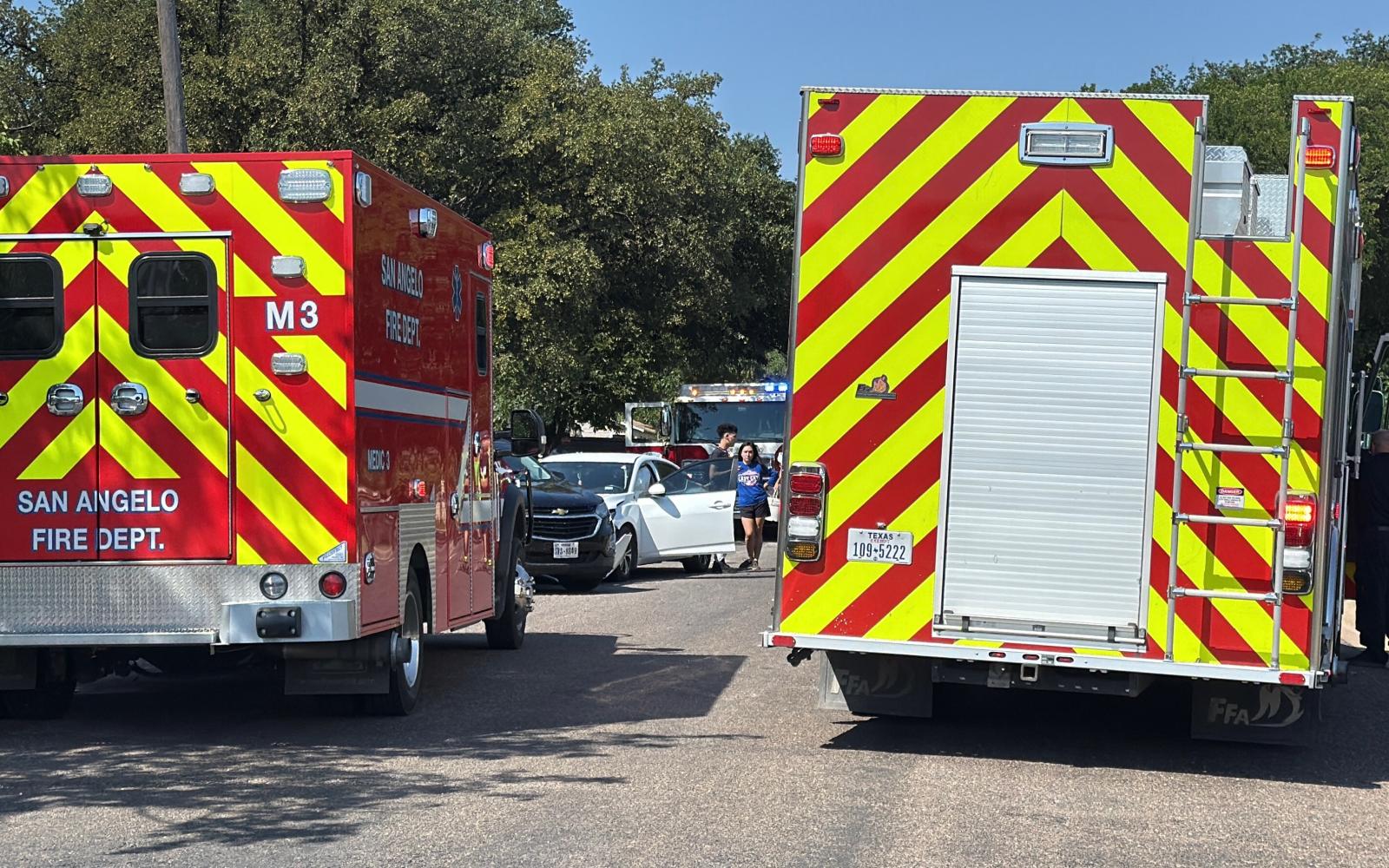 A crash in a residential neighborhood Tuesday morning was determined to be the result of both driving failing to yield.