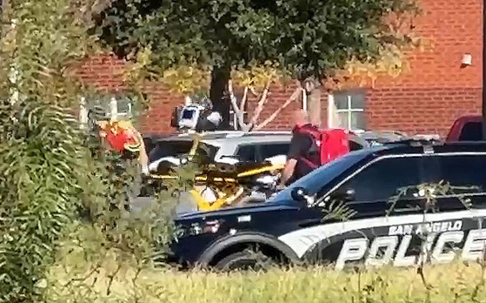 Gurney spotted as SWAT moves in on Oct. 1, 2025