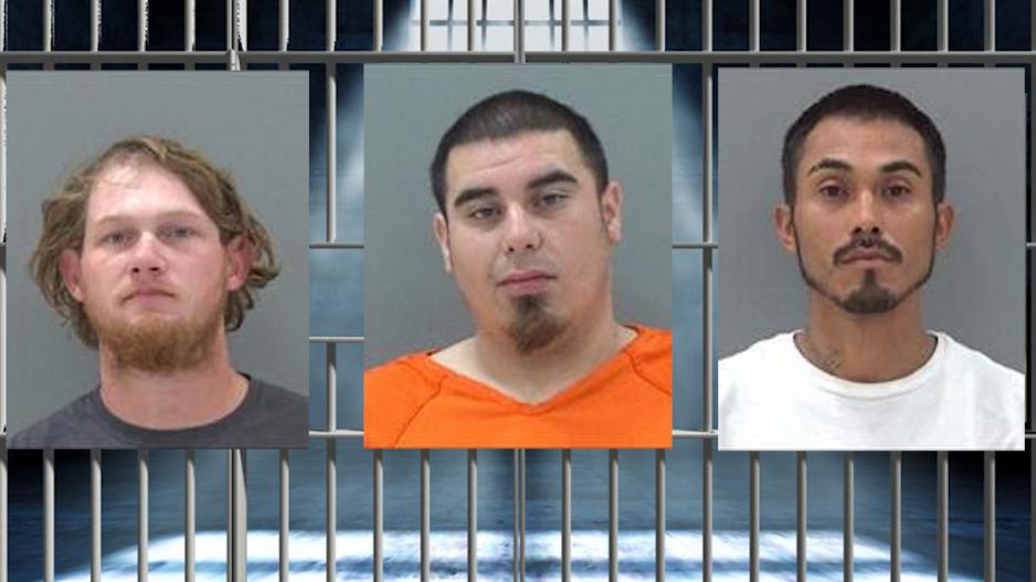 Calvin Burney (left) Gabriel Moreno (middle) Armando Vasquez (right) Calvin Burney (left) Gabriel Moreno (middle) Armando Vasquez (right)