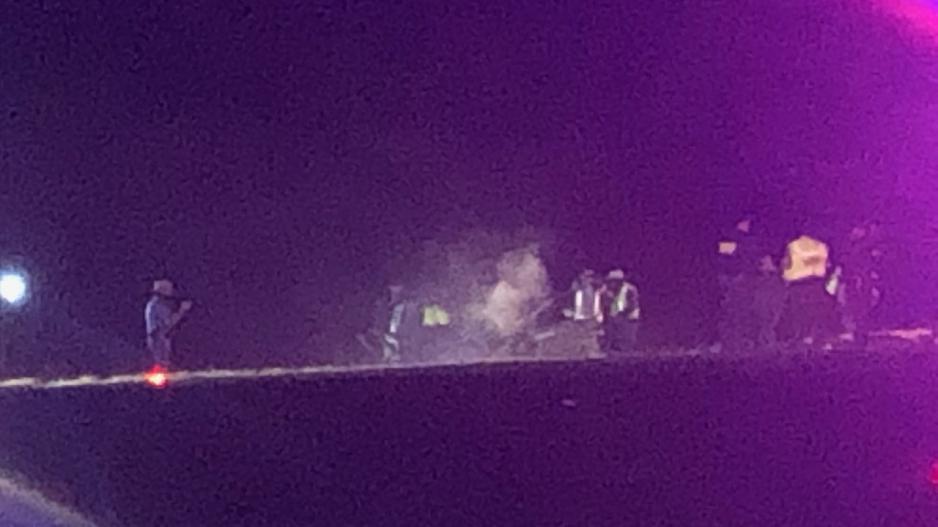 2 vehicle fiery crash on US 277 N on Jan. 7, 2021 2 vehicle fiery crash on US 277 N on Jan. 7, 2021