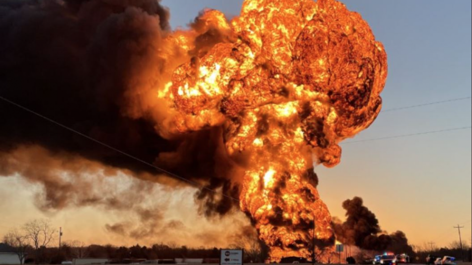 Explosion in Cameron Explosion in Cameron