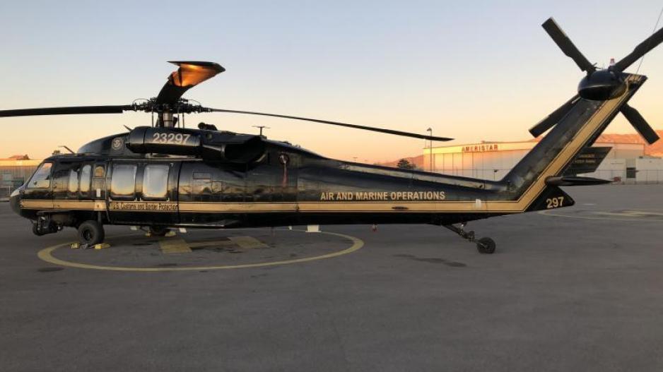 CBP UH60 Black Hawk Helicopter (Contributed/CBP) CBP UH60 Black Hawk Helicopter (Contributed/CBP)