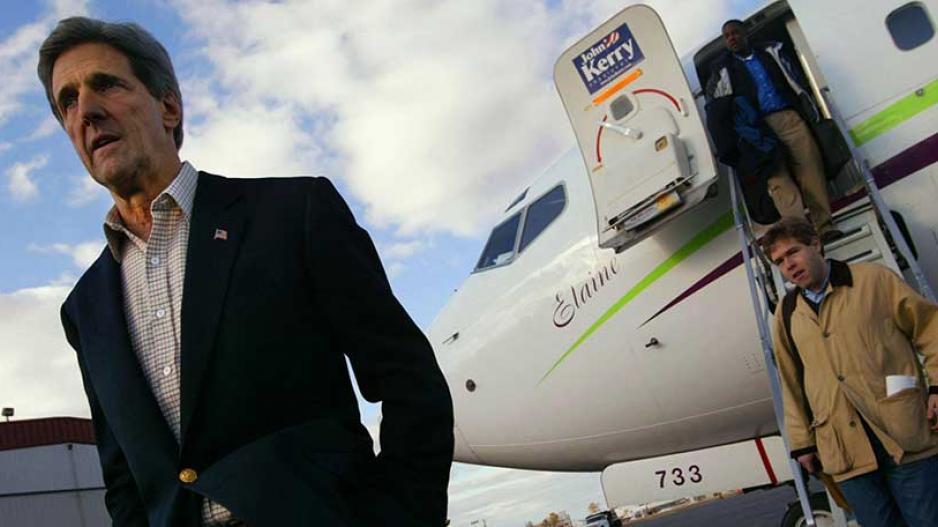 John Kerry and his jet John Kerry and his jet