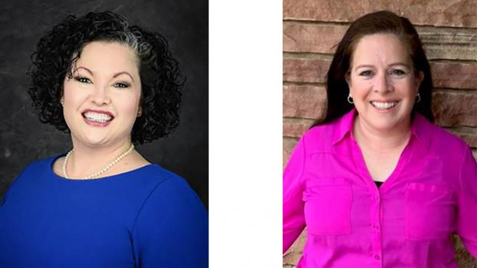 Left: Pfluger District Director Bernadette Granger; Right: Pfluger Odessa Regional Director Monica Gonzales-Mauldin Left: Pfluger District Director Bernadette Granger; Right: Pfluger Odessa Regional Director Monica Gonzales-Mauldin
