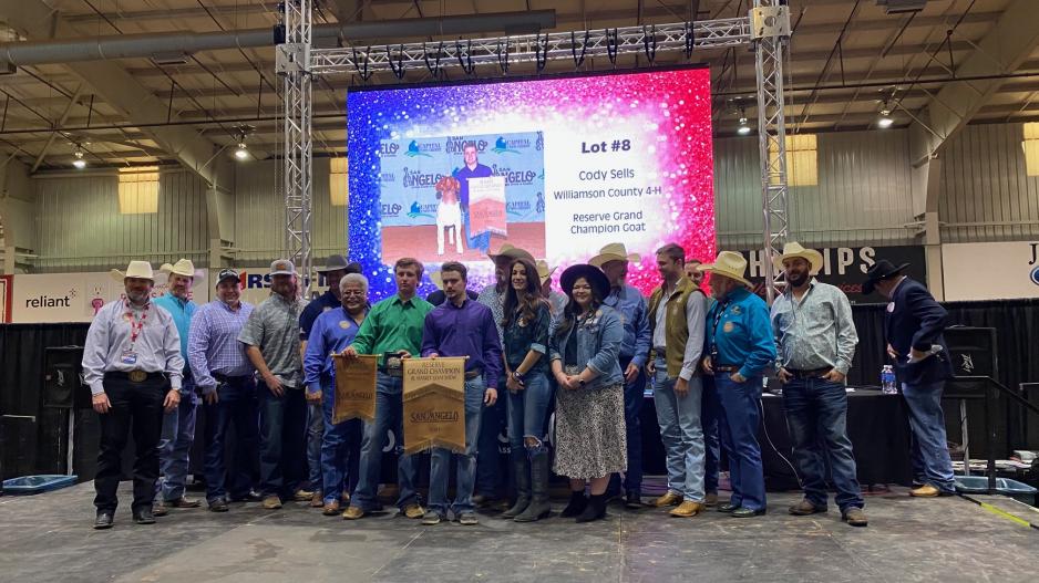 2021 Reserve Grand Champion Market Goat (LIVE! Photo/Yantis Green) 2021 Reserve Grand Champion Market Goat (LIVE! Photo/Yantis Green)