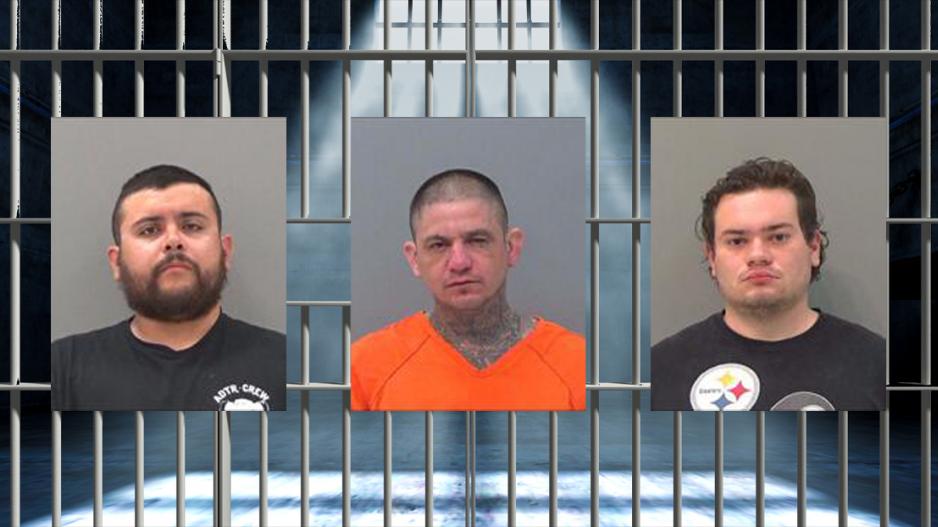 Jesus Martinez, Lionel Munoz, Ian Smith (Booking Report) Jesus Martinez, Lionel Munoz, Ian Smith