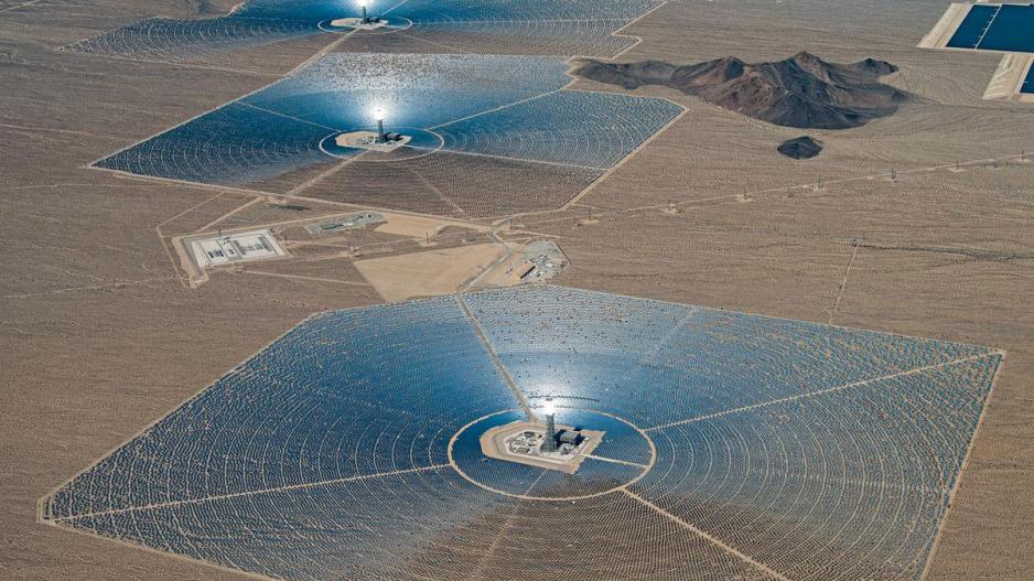 Ivanpah Solar Plant in California Ivanpah Solar Plant in California