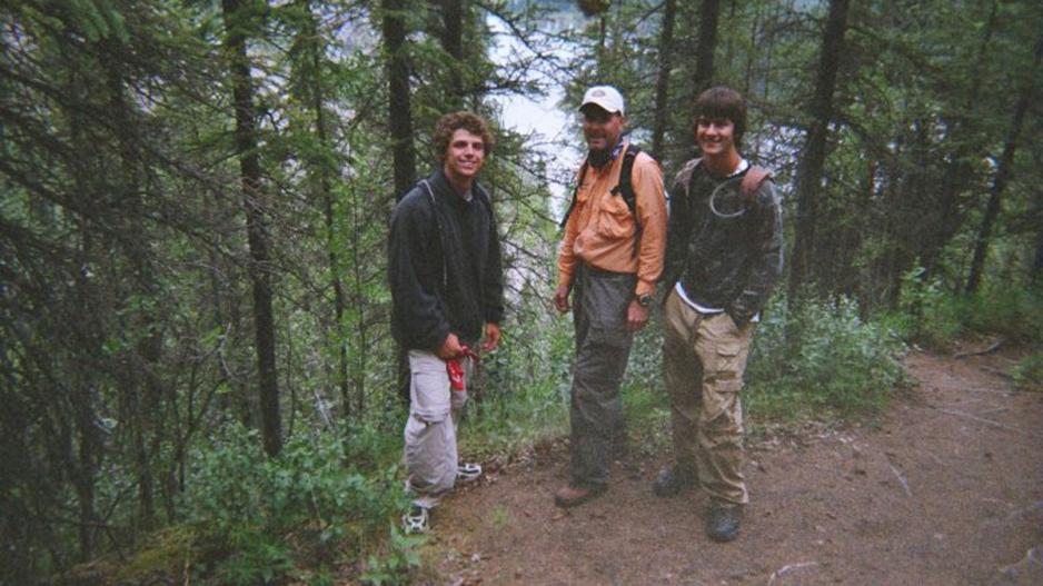 Paden Behrens, Kendal Hemphill, and Brady Young in Alaska Paden Behrens, Kendal Hemphill, and Brady Young in Alaska