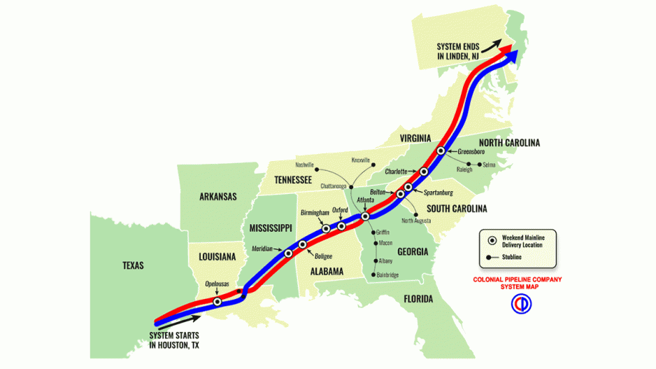 The Colonial Pipeline The Colonial Pipeline