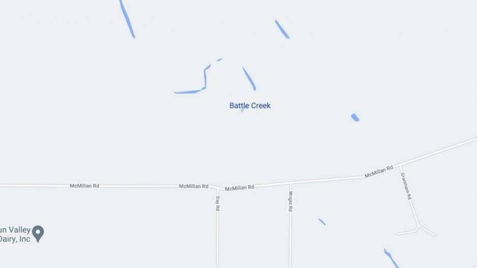 McMillan Rd. in Northeast Tom Green County (Image Courtesy Google Maps) McMillan Rd. in Northeast Tom Green County (Image Courtesy Google Maps)