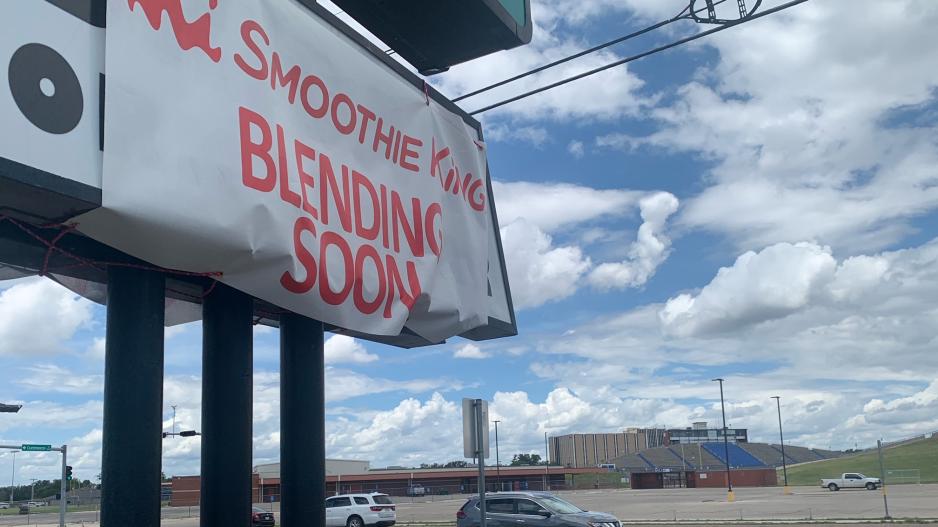 Smoothie King Coming Soon (LIVE! Photo/Matt Trammell) Smoothie King Coming Soon (LIVE! Photo/Matt Trammell)
