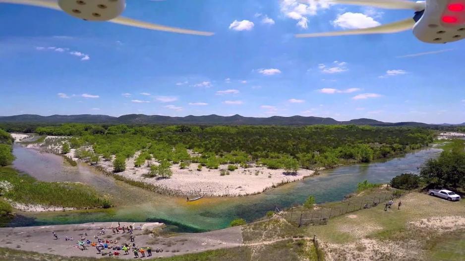 An aerial view of Camp Fawcett. An aerial view of Camp Fawcett.