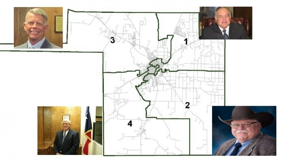 County Commissioners Map County Commissioners Map