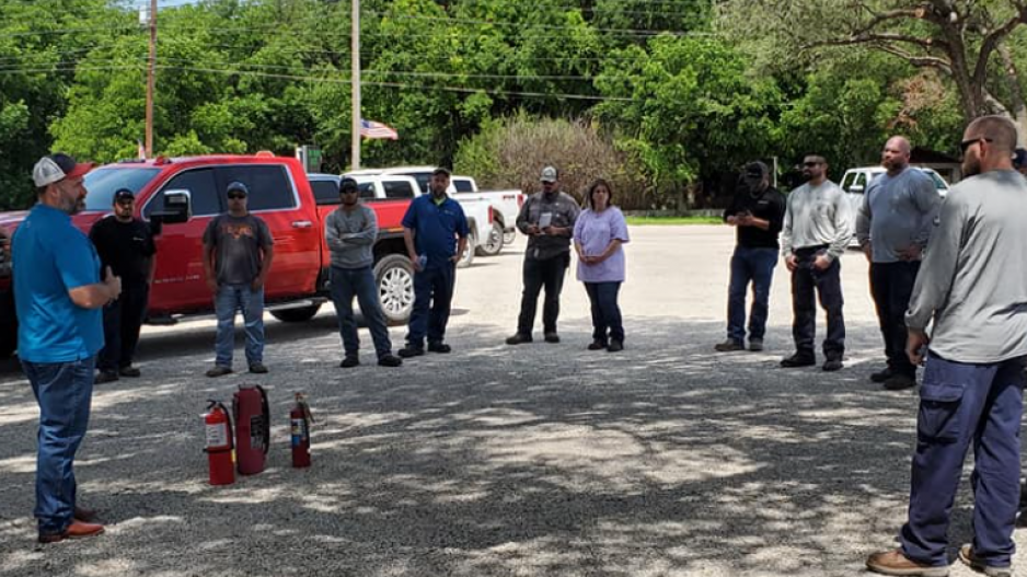 Christoval Volunteer Firefighters Train with AirMed1