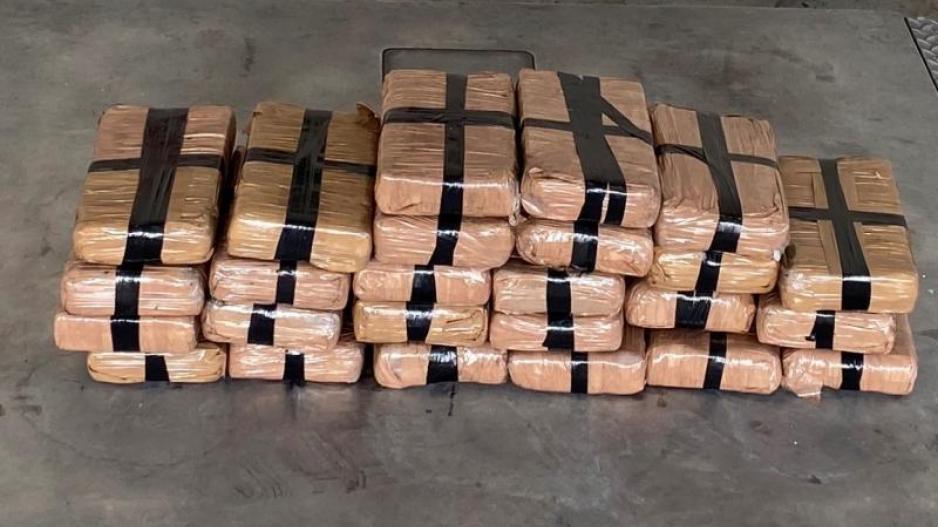 50 Pounds of Cocaine Seized by CBP (Contributed/CBP) 50 Pounds of Cocaine Seized by CBP (Contributed/CBP)