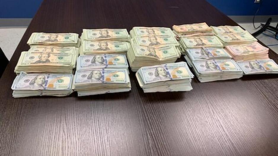 Over $200K in Undeclared Currency Seized (Contributed/CBP) Over $200K in Undeclared Currency Seized (Contributed/CBP)