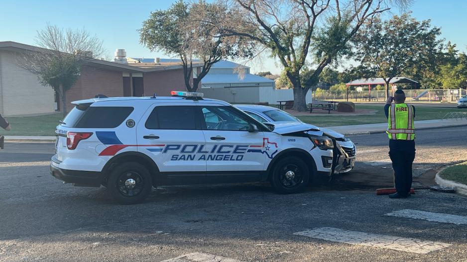 Crash between SAPD and a Toyota on Oct 24, 2021 Crash between SAPD and a Toyota on Oct 24, 2021