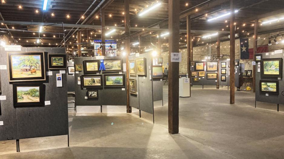 Fort Concho Stables En Plein Air Texas art exhibit in 2020 Fort Concho Stables En Plein Air Texas art exhibit in 2020