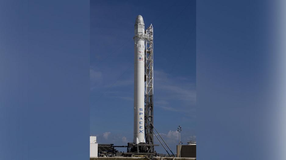 The Falcon 9 rocket The Falcon 9 rocket