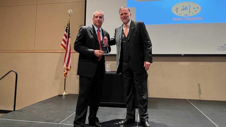 Hector Leos of Leos Imports receives the 2021 Diversity Legacy Award Hector Leos of Leos Imports receives the 2021 Diversity Legacy Award