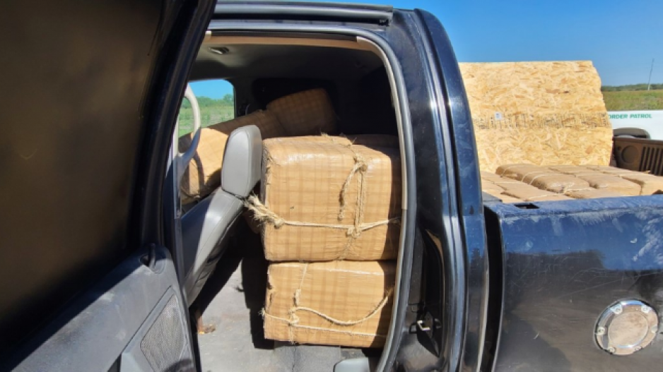 Pickup Packed with Marijuana (Contributed/CBP) Pickup Packed with Marijuana (Contributed/CBP)