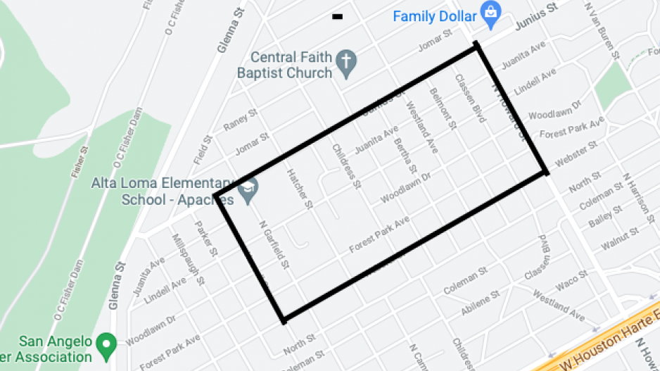 Area Proposed for Redistricting 2021 (Contributed/googlemaps) Area Proposed for Redistricting 2021 (Contributed/googlemaps)