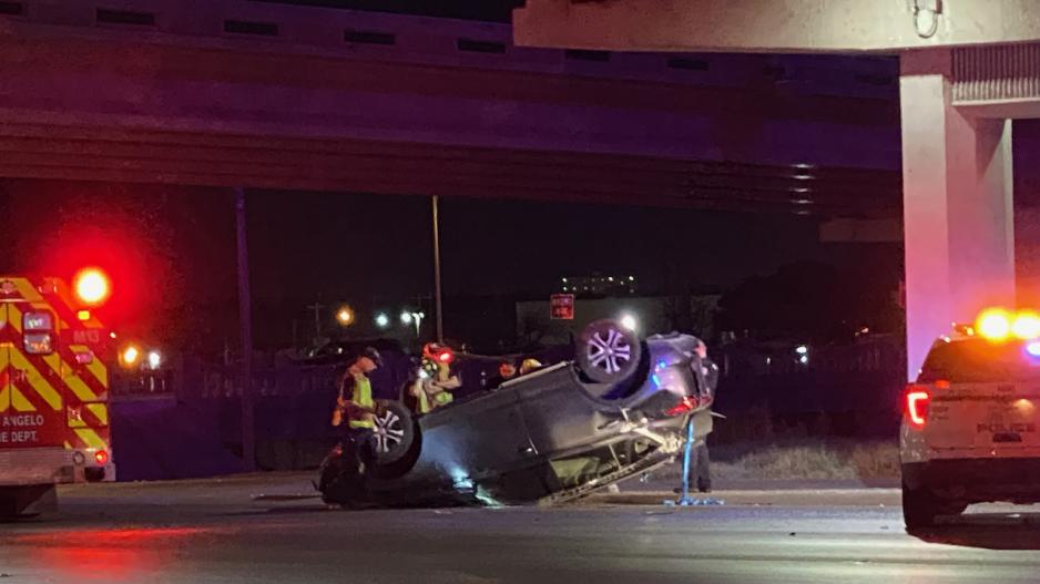 An SUV flipped during a crash at 7th and Bryant on Dec. 26, 2021 An SUV flipped during a crash at 7th and Bryant on Dec. 26, 2021
