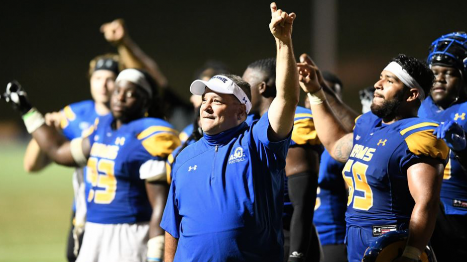 Angelo State Rams Coach Jeff Girsch Angelo State Rams Coach Jeff Girsch