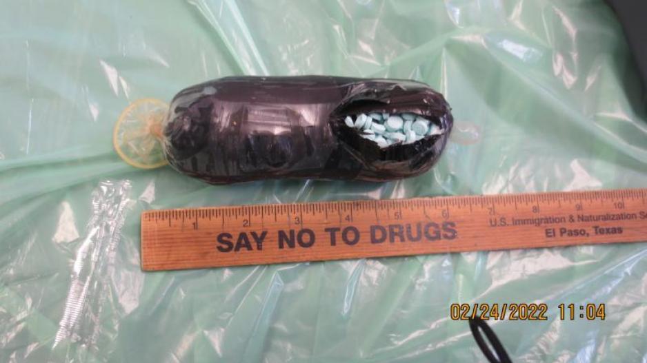 Fentanyl Transported in Woman's Cavity (Contributed/CBP) Fentanyl Transported in Woman's Cavity (Contributed/CBP)