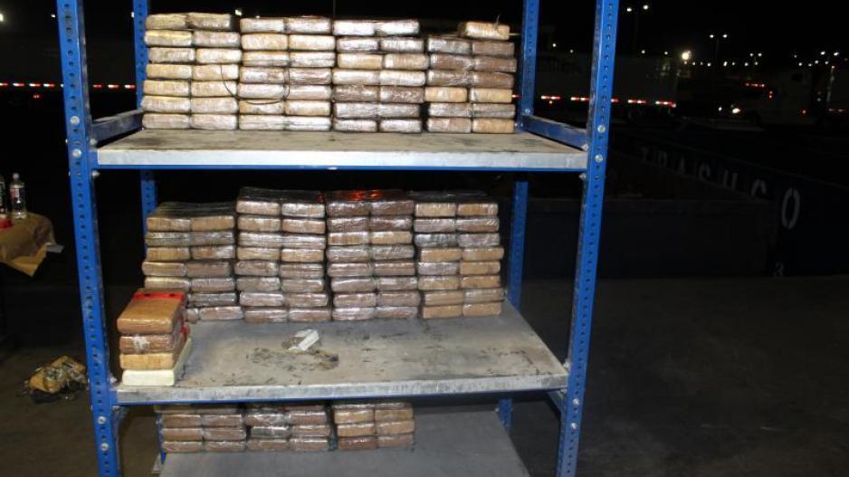 427 Pounds of Cocaine Seized in Laredo (Contributed/CBP) 427 Pounds of Cocaine Seized in Laredo (Contributed/CBP)