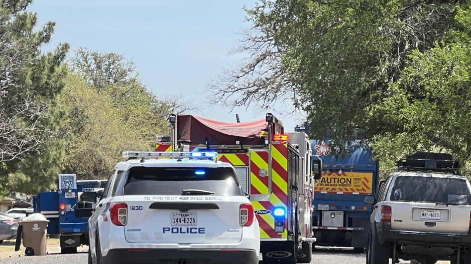 WATCH San Angelo Firefighters Respond to Trash Truck Fire