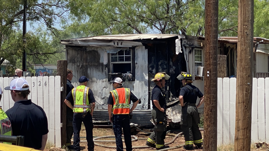 WATCH North Side Mobile Home Burns Down