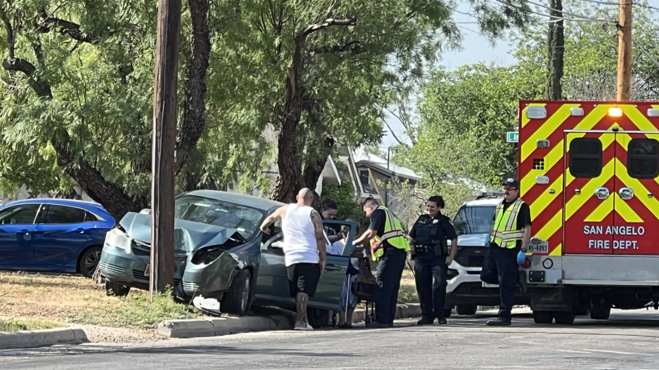 Crash at E Avenue A and Rust St. on May 12, 2022 Crash at E Avenue A and Rust St. on May 12, 2022