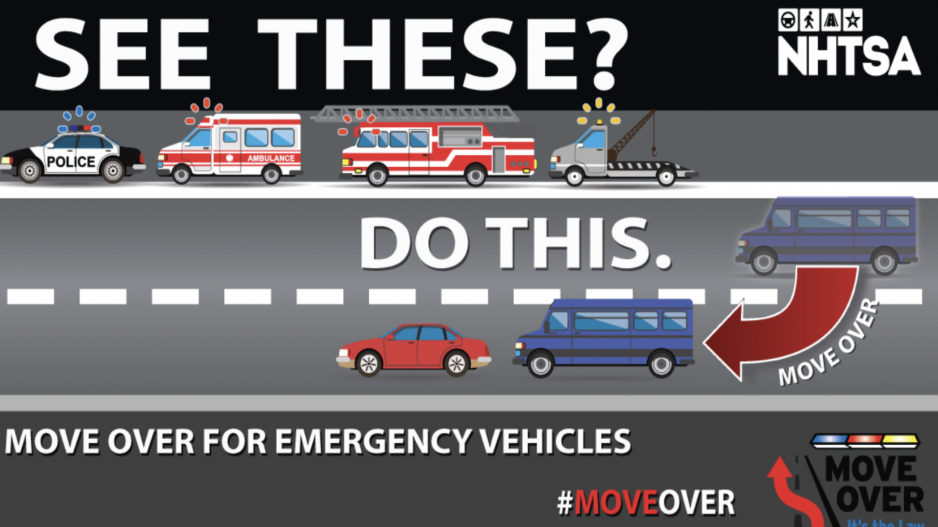TDLR says "Move Over and Slow Down" TDLR says "Move Over and Slow Down"